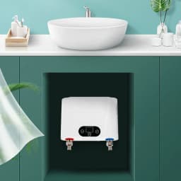 5500W 220V Electric Hot Water Boiler Tankless Mini Hot Water Boiler With LED Temperature Display Dry Head Protection
