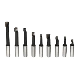 Drill Head Set MK2 M10 Diameter 50 Mm Boring Head Set with 9 Pieces Boring Rods in Various Sizes with Storage Box F1-12 50 Mm