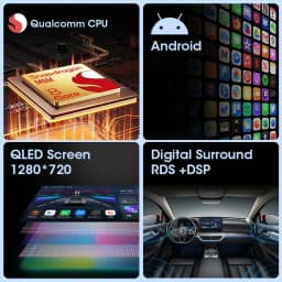 Srnubi 2 Din Car Radio For Citroen C5 2008-2017 Multimedia Player Carplay Android auto Stereo Autoradio GPS Navegador Head Unit