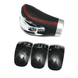 5 6 Speed Car Manual Gear Shift Knob Replacement for 8mm 10mm 12mm Port Gear Lever