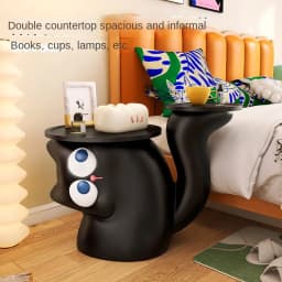 Cute Little Cat Floor To Ceiling Decoration Living Room Sofa Home Decoration Creative Cartoon Coffee Table Side Table Furniture