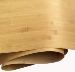 L:2.5meters Width:410mm T:0.25mm Natural carbonized bamboo veneer Minimalist ecological style home veneer decoration