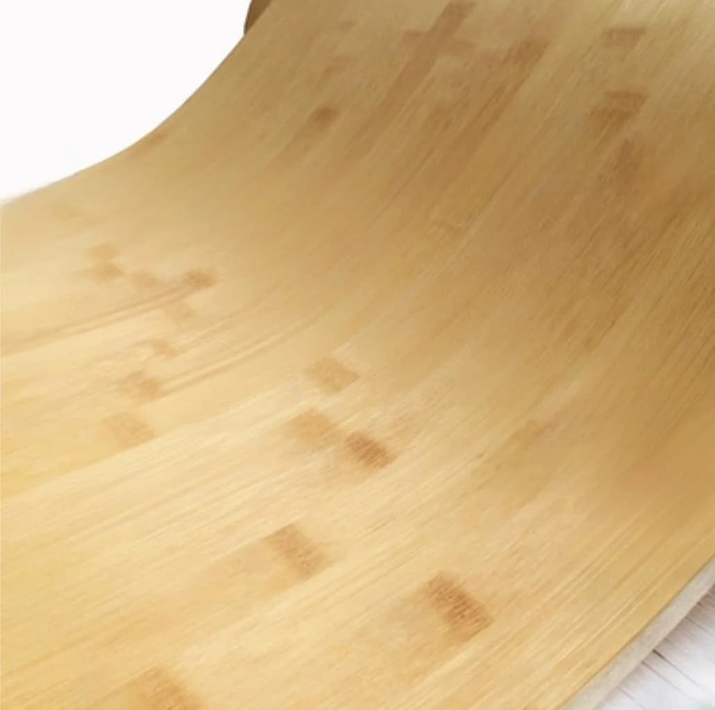 L:2.5meters Width:410mm T:0.25mm Natural carbonized bamboo veneer Minimalist ecological style home veneer decoration