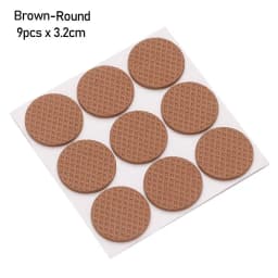 6/9/12Pcs Self Adhesive Furniture Leg Foot Mat Felt Pads Non-slip Mat Bumper Cushion For Chair Table Protector Hardware