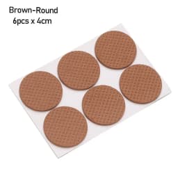 6/9/12Pcs Self Adhesive Furniture Leg Foot Mat Felt Pads Non-slip Mat Bumper Cushion For Chair Table Protector Hardware