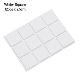 6/9/12Pcs Self Adhesive Furniture Leg Foot Mat Felt Pads Non-slip Mat Bumper Cushion For Chair Table Protector Hardware
