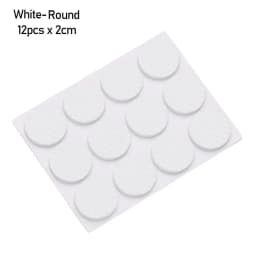 6/9/12Pcs Self Adhesive Furniture Leg Foot Mat Felt Pads Non-slip Mat Bumper Cushion For Chair Table Protector Hardware