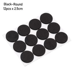 6/9/12Pcs Self Adhesive Furniture Leg Foot Mat Felt Pads Non-slip Mat Bumper Cushion For Chair Table Protector Hardware