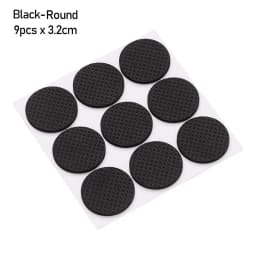 6/9/12Pcs Self Adhesive Furniture Leg Foot Mat Felt Pads Non-slip Mat Bumper Cushion For Chair Table Protector Hardware