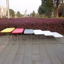 Folding small table Simple dining table 76X portable liftable writing desk Dormitory long table learning computer desk