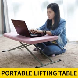 Folding small table Simple dining table 76X portable liftable writing desk Dormitory long table learning computer desk