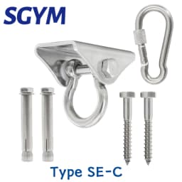 Heavy Bag Hanger Suspension Hooks Concrete Wooden Swing Hangers Sets for Yoga Hammock Chair Sandbag Swing 500kg Capacity