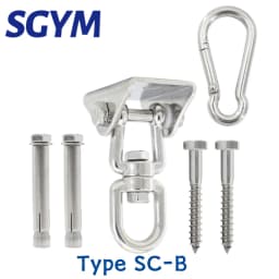 Heavy Bag Hanger Suspension Hooks Concrete Wooden Swing Hangers Sets for Yoga Hammock Chair Sandbag Swing 500kg Capacity