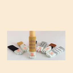 4Pcs/lot Table And Chair Foot Pad Foot Cover Protective Cover Cat Claw Knitted Socks Mute Wear-resistant Non-slip Mat Home Mat