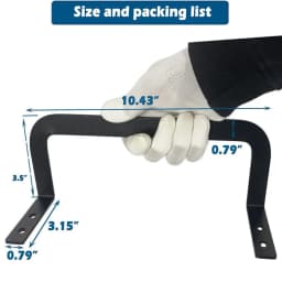 2pcs Bed Mattress Non-Slip Brackets Prevent Mattress Sliding Holder Frame Retainers Bar Sliding Stopper Tool For Asjustables Bed