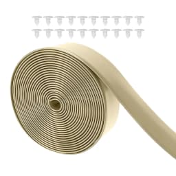 Vinyl Straps for Patio Chairs Repair Multifunctional with 20 Rivets Replacement Straps for Garden Patio Chairs Furniture Outdoor