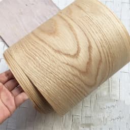 20CM x 250CM Natural Genuine American White Oak Wood Veneer for Furniture
