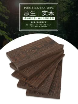 10-60CM Chicken-wing Solid Wood Planks Timber Log Raw Wood Boards Block Lumber Desktop Tabletop DIY Carving Craft Material