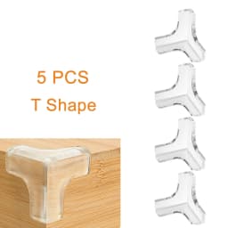 5pcs/10pcs Baby Safety Silicone Protector Table Corner Edge Protection Cover Electric Socket Children Anticollision Guards