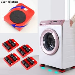 Heavy Furniture Casters Moves Furniture Tool Transport Shifter Moving Wheel Slider Remover Furniture Mover Lifting Roller Wheel