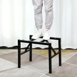 Foldable Table Leg Supports Dining Table Frames Thickened Reinforced Spring Legs Heavy-Duty Stable U-Shape Contemporary Design