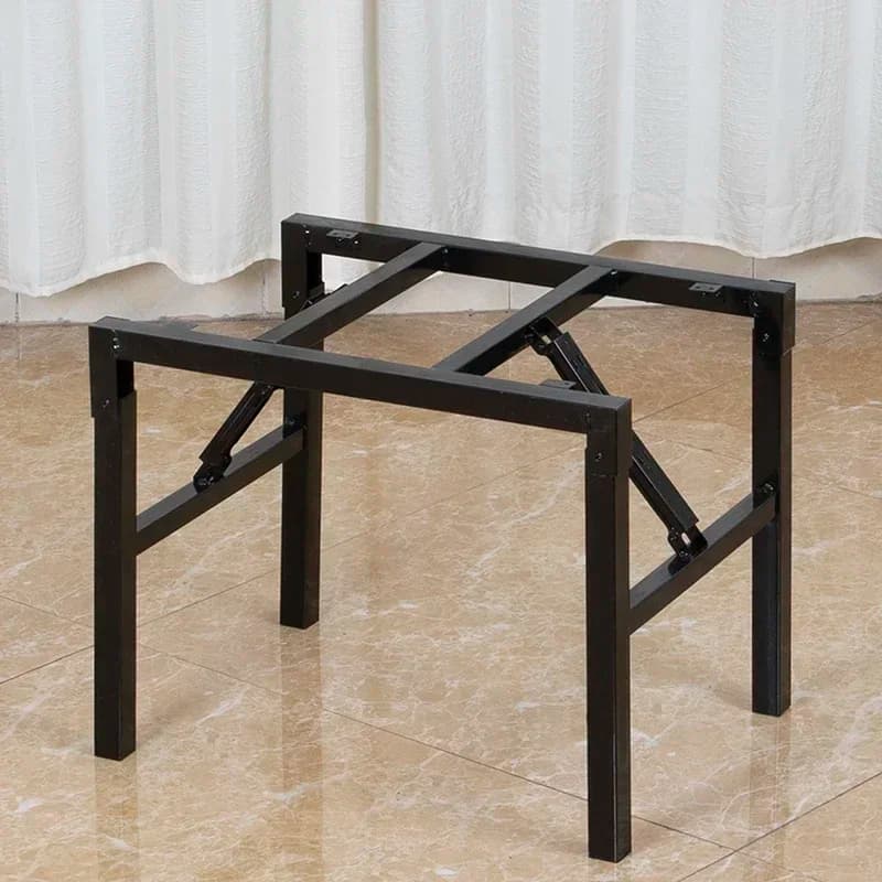 Foldable Table Leg Supports Dining Table Frames Thickened Reinforced Spring Legs Heavy-Duty Stable U-Shape Contemporary Design
