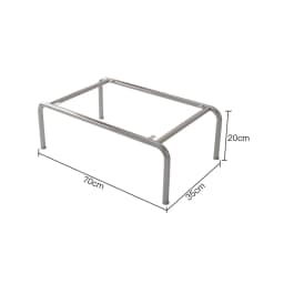 Modern Cabinet Legs Stainless Steel Table Feet TV Cabinet Leveling Support Frame Heavy Duty Sideboard Base Metal Furniture Parts