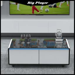 Smart Refrigerator Coffee Table Convertible Coffee Table Refrigerator Household