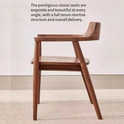 Relaxing Wooden Dining Chairs Nordic Ergonomic Modern Design Minimalism Computer Interior Complete Muebles Para Hogar Furniture