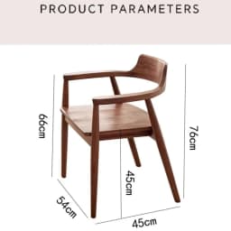 Relaxing Wooden Dining Chairs Nordic Ergonomic Modern Design Minimalism Computer Interior Complete Muebles Para Hogar Furniture