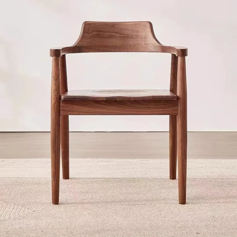 Relaxing Wooden Dining Chairs Nordic Ergonomic Modern Design Minimalism Computer Interior Complete Muebles Para Hogar Furniture