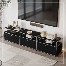 Living Room Cabinet Sideboards Coffee Table Tv Stand Storage Cabinet Corner Metal Storage Display Customizable Modular Furniture