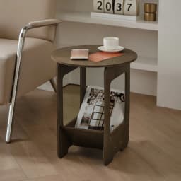 14 Inch Sofa, Side Table Bedroom Bedside Table Multifunctional Splicing Balcony Coffee Round Table Living Room Bookshelf