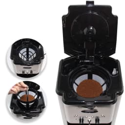 2Pack No.4 Reusable Coffee Maker Basket Filter for Cuisinart Ninja Filters, Fit Most 8-12 Cup Basket Drip Coffee Machine