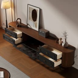Narrow Heavy Tv Stand Universal Drawers Extended Glass Minimalist Tv Cabinet Modern Normal Mueble Televison Furniture Home
