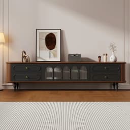 Narrow Heavy Tv Stand Universal Drawers Extended Glass Minimalist Tv Cabinet Modern Normal Mueble Televison Furniture Home