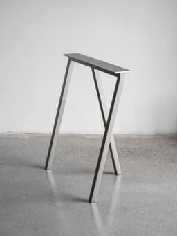 Brushed Stainless Steel Table Legs Industrial Office Desk Bases Conference Table Feet Kitchen Island Bar Stand Support Furniture