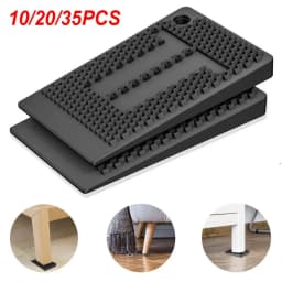10/20/35PCS Anti Vibration Sofa Stand Non-slip Furniture Pads Table Shims Washer Stabilizer Stopper