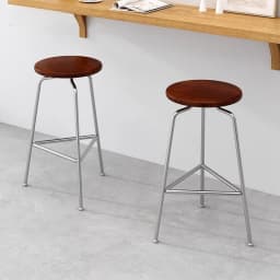 Nordic Designer Bar Chair Iron Leg Counter Stool Minimalist Reception Chair for Cafe Industrial Vintage Kitchen Island Stool
