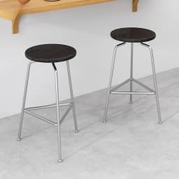 Nordic Designer Bar Chair Iron Leg Counter Stool Minimalist Reception Chair for Cafe Industrial Vintage Kitchen Island Stool