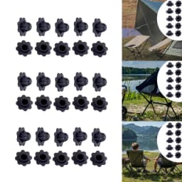 10x Moon Chair Foot Covers End Cap Foot Protectors for Backyard Beach Garden