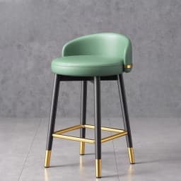Luxury Nordic Bar Chair Elegant Counter High Design With Backrest Bar Chair Outside Taburetes Para Barra Nordic Furniture