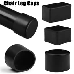 4pcs/set Chair Leg Caps Rubber Feet Protector Pads Furniture Table Covers Socks Hole Plugs Dust Cover Furniture Leveling Feet