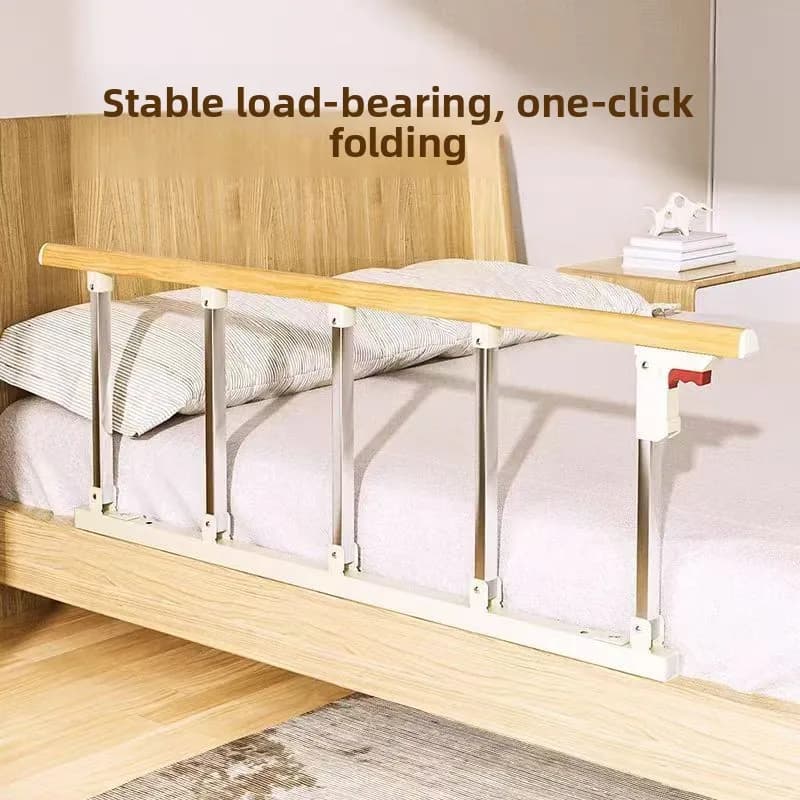 Bed Fence Household Anti-drop Armrest Elderly Bed Guardrail Auxiliary Device Stainless Steel Reclining Baffle Rail