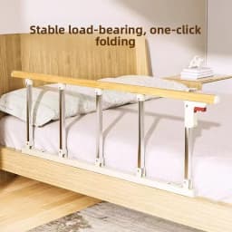Bed Fence Household Anti-drop Armrest Elderly Bed Guardrail Auxiliary Device Stainless Steel Reclining Baffle Rail