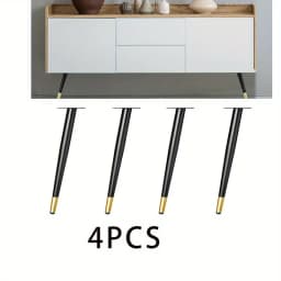 4pcs Furniture Leg Accessories Furniture Legs Metal Furniture Replacement Sofa Living Room Bedroom Table Cabinet TV Stand Feet