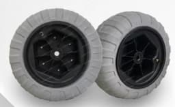 16-Inch Inflatable Beach Wheels, Kayak Trailer Wheels, Balloon Wheels with Bearings