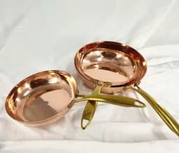 Thickened Pure Copper Pan Western Steak Frying French Copper Frying Pan