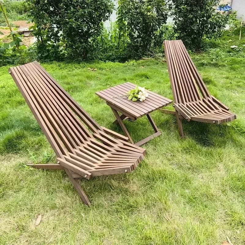 Folding Stool Folding Table Matching Table and Chairs Folding Leisure Outdoor Garden Chair Outdoor Beach Lounge Chair Furniture