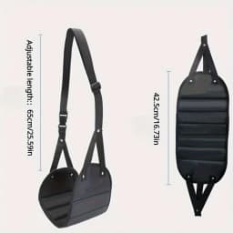 1pc/2pcs New Travel Hammock Office Hammock with Airplane and High-speed Rail Footrest Hammock Foot Stepping Travel Artifact